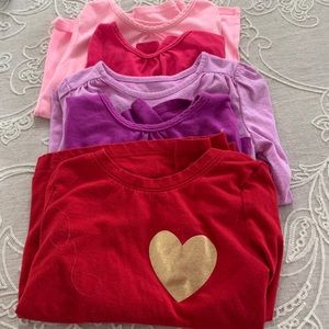 4T geranimals long sleeve t-shirts